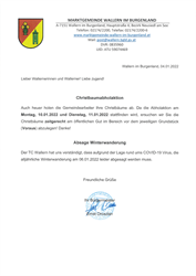 Gemeindebrief vom 04.01.2022