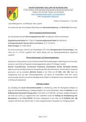 Gemeindebrief vom 11.04.2022