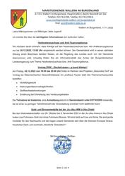 Gemeindebrief vom 17.11.2022