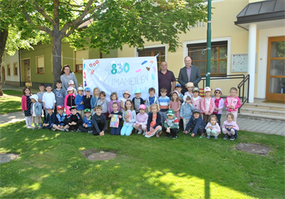 Klimameilen - Gemeindekindergarten Wallern im Burgenland